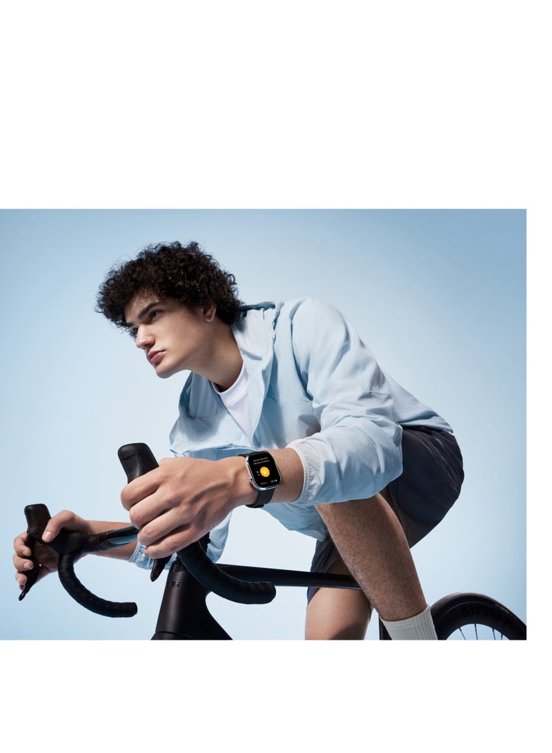 Mibro C4 Dark Gray Smartwatch – 2.01-inch TFT Display, Bluetooth Calling, 300mAh Battery, Water-resistant up to 20m, 100+ Sport Modes - Image 4