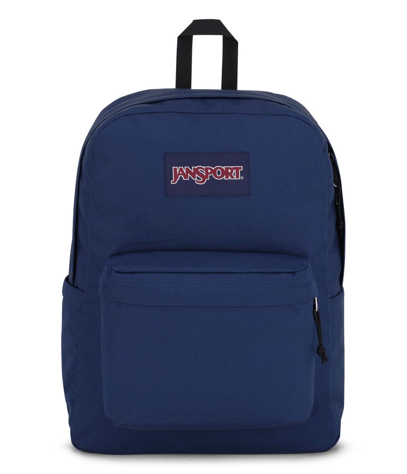 JanSport Superbreak Backpack - Durable, Lightweight Premium Backpack, Navy - Image 1