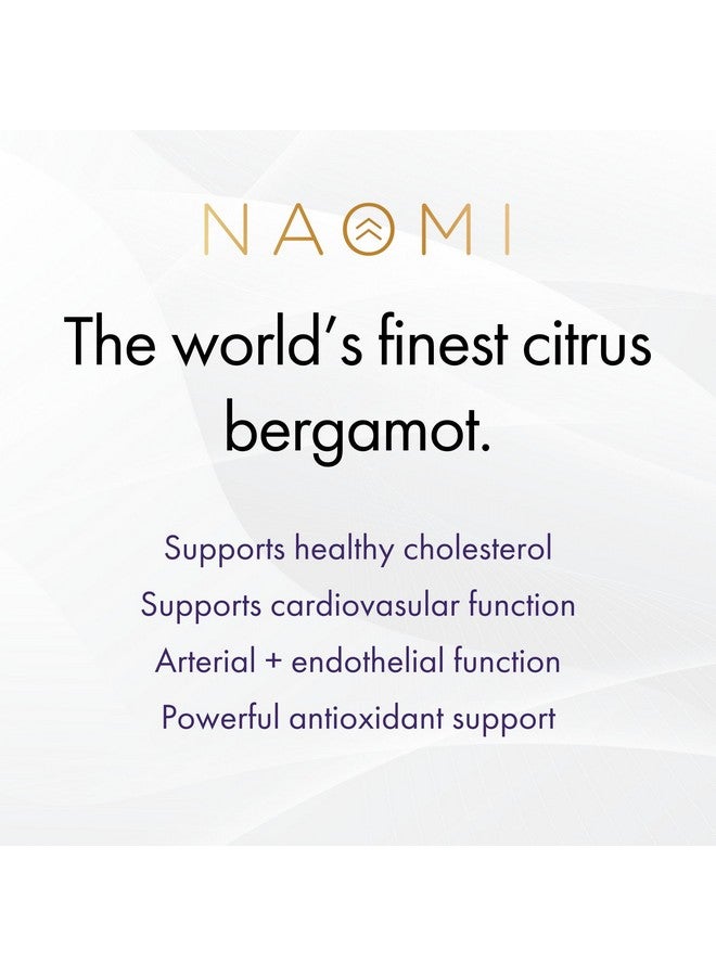 Naomi ناومي إيطالي برغموت الحمضيات 1000 ملغ، تم تطويره بواسطة طبيب قلب حائز على جوائز بتركيز عالٍ، أظهر سريريًا دعمه لصحة الكوليسترول، والدهون الثلاثية، وصحة القلب، مع 7 بوليفينولات رئيسية، إمداد لمدة 30 يومًا - Image 3