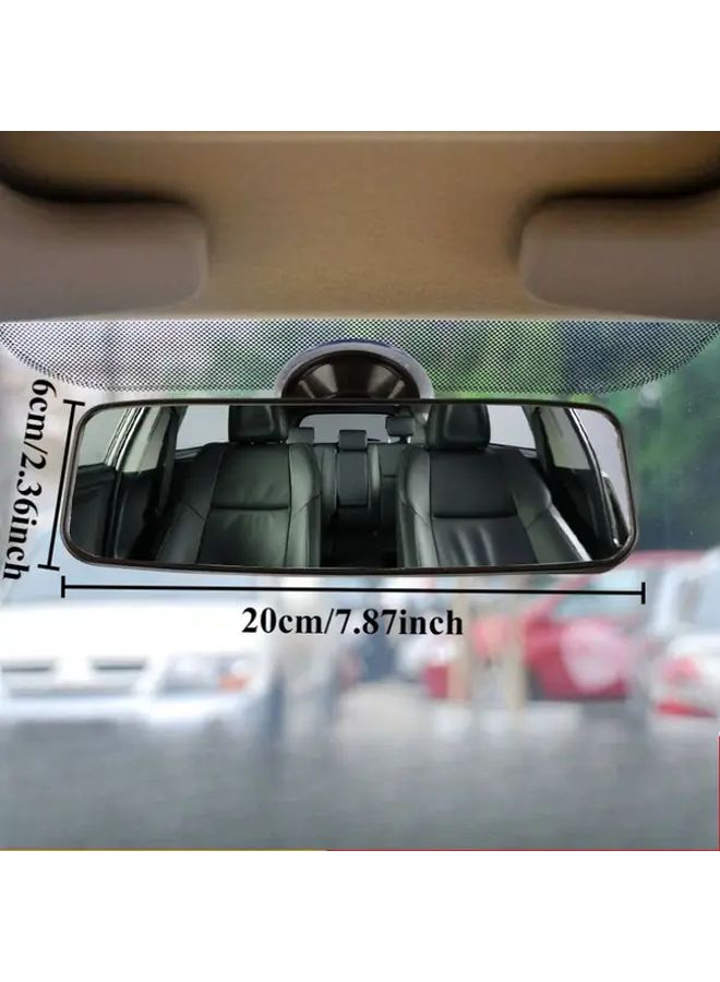 2Pcs Interior Rearview Mirror Universal Wide Angle Convex Mirror for Car SUV Truck - Image 2