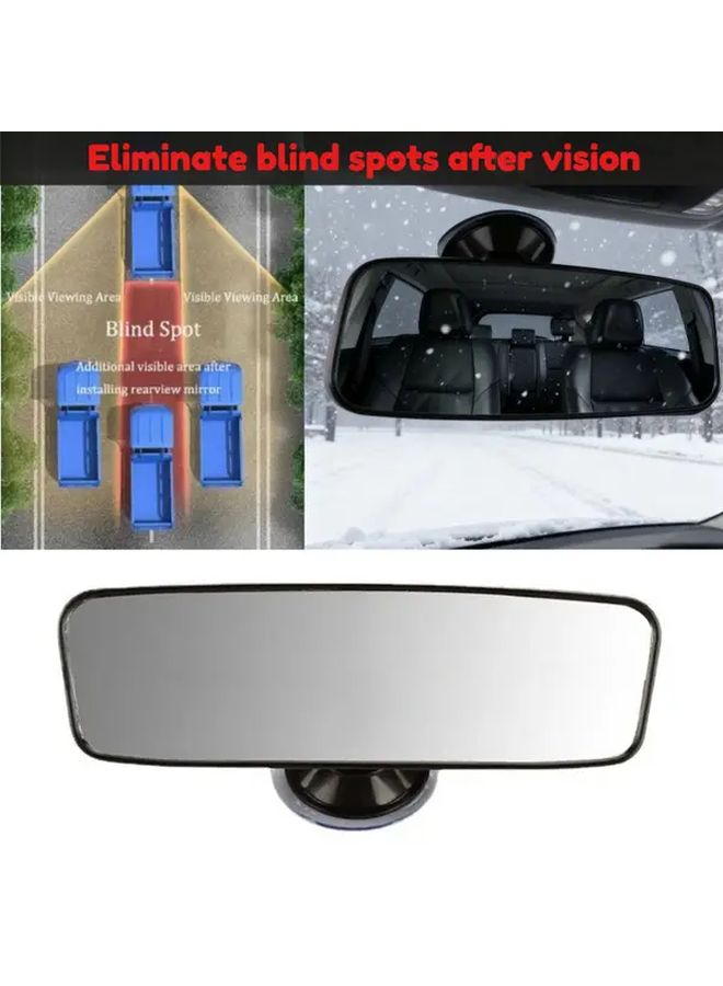 2Pcs Interior Rearview Mirror Universal Wide Angle Convex Mirror for Car SUV Truck - Image 1