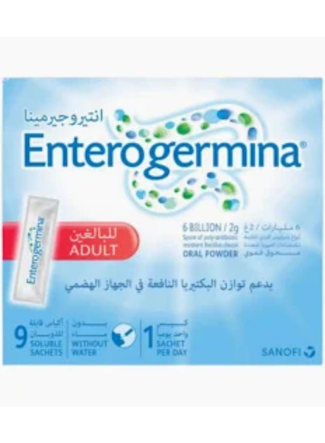 Enterogermina 6Billion Adult Sachets 9s