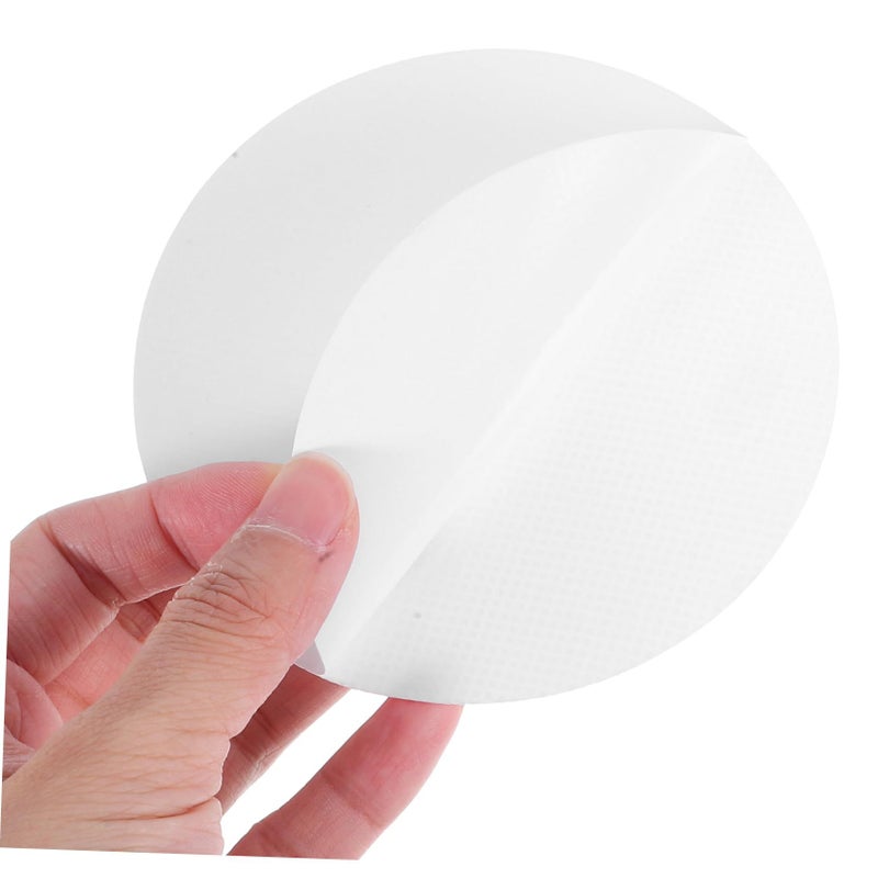 10 Pack Non Slip Bath Tub Stickers White Self Adhesive Peva Discs - Image 4