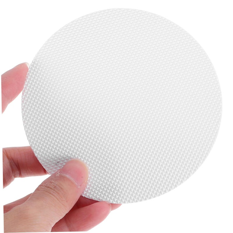 10 Pack Non Slip Bath Tub Stickers White Self Adhesive Peva Discs - Image 5