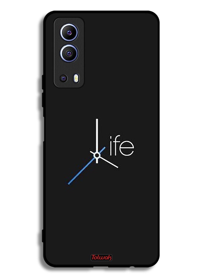 Tolwak Vivo iQOO Z3 5G Protective Case Cover Life Clock - Image 2
