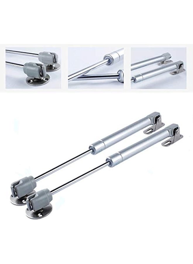 moon-1 [2 Pack] Lift Support, Gas Strut, Soft Close Hinges, 120N/26lb/12KG Gas Spring, Lid Support, Kitchen Cabinet Hinges, Toy Box Hinges, Gas Shocks  - Image 1