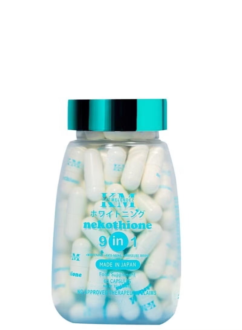KM Nekothione 9 in 1 Whitening 500mg/ 60 capsules - Image 1