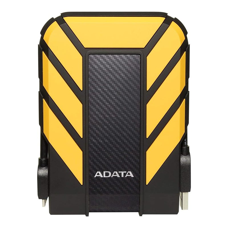 ADATA HD710 Pro 1 TB External Hard Drive Shockproof Waterproof Dustproof Durable Storage For Gamers Students Professionals Mac PC Linux Compatible Yellow AHD710P1TU31CYL - Image 2