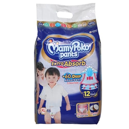 MamyPoko Extra Absorb Extra Large Baby Diaper (46 Count) - Image 1
