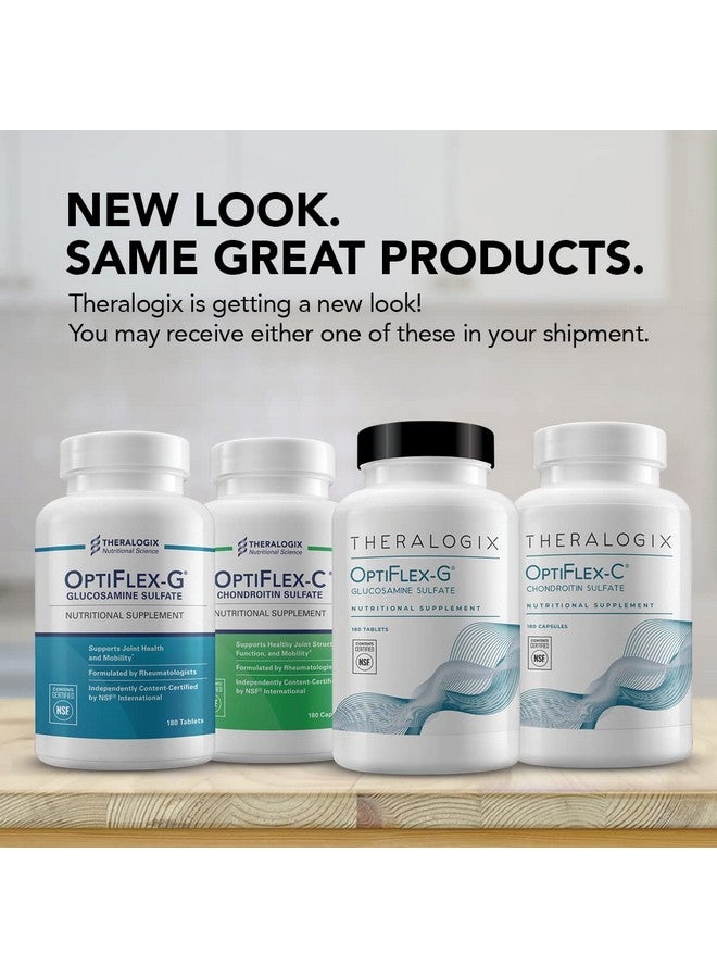 Theralogix Optiflexc Chondroitin Sulfate Joint Health Supplement (800Mg) ; 90 Day Supply ; Made In The Usa - Image 3