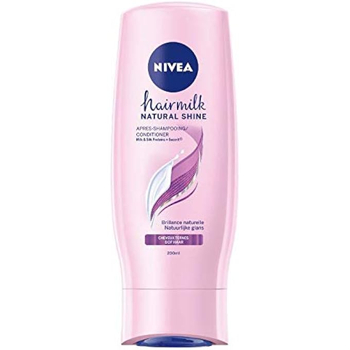Nivea HAIR MILK NATURAL SHINE CONDITIONER, 200 G - Image 1