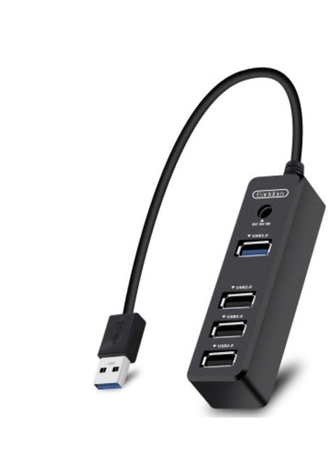 Earldom Laptop Docking Station USB3.0 to 3*USB 2.0 1*USB 3.0 Hub Adapter 5GBit/s Gigabit Ethernet for PC Laptop with No Need Driver