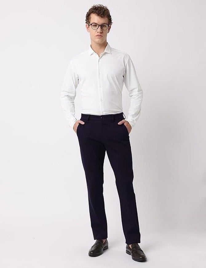fyltr Men’s Casual Trousers -  Fourway  Stretch Pants | Slim Fit | Trousers for Men | Stretchable Formal Pant Trouser | Soft & Comfortable |Casual Pants for Man - Image 2