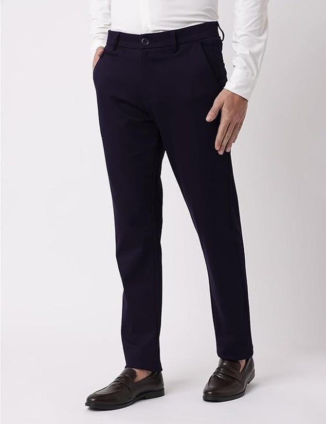 fyltr Men’s Casual Trousers -  Fourway  Stretch Pants | Slim Fit | Trousers for Men | Stretchable Formal Pant Trouser | Soft & Comfortable |Casual Pants for Man - Image 1