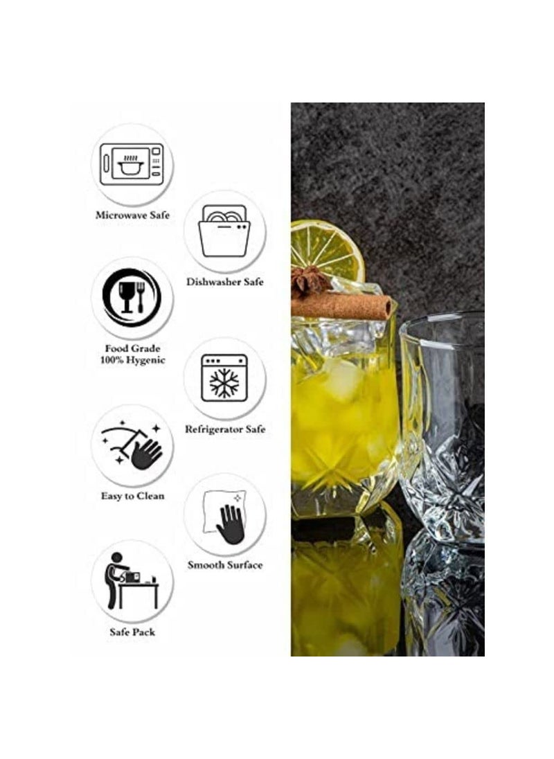 Luminarc Luminarc Brighton Juices Glass Set of 6 Pieces 270ml Transparent  - Image 5