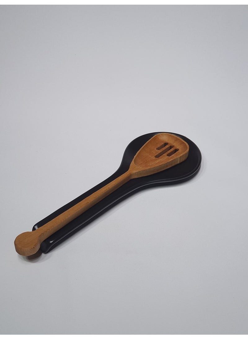 keramika Matte Black Dirty Cutlery  - Image 2