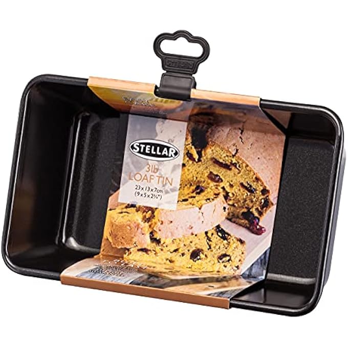 Stellar SB58 2Lb NonStick Loaf Tin Dishwasher Safe 23cm x 13cm x 7cm  5 Year NonStick Warranty - Image 4