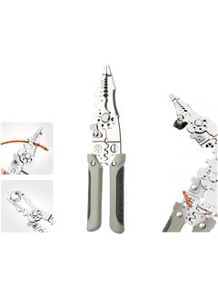 Deoxys Deoxys Wire Stripper MultiFunction Wire Strippers Wire Stripper Tool Wire Crimping Tool Wire Cutter Electrical Wire Crimper Tool Wire Strippers Electrical Cable Stripper  - Image 1