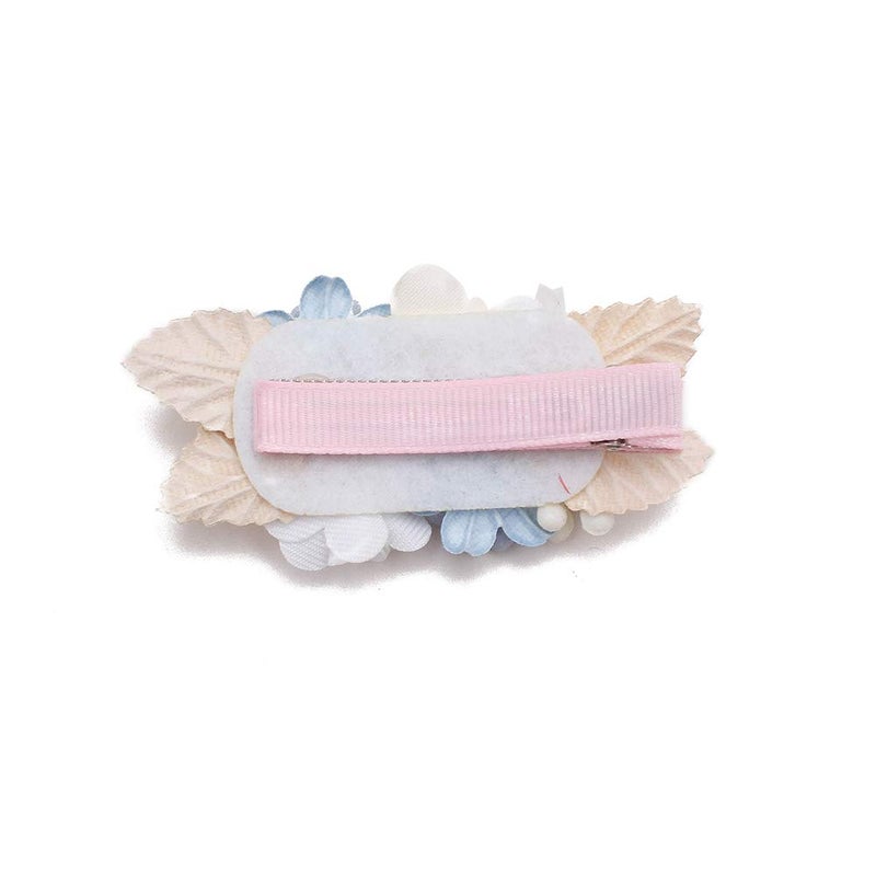mligril Baby Girls Flower Hair Clips-3pcs Floral Hair Bows Alligator Barrettes for Infant Toddler - Image 5