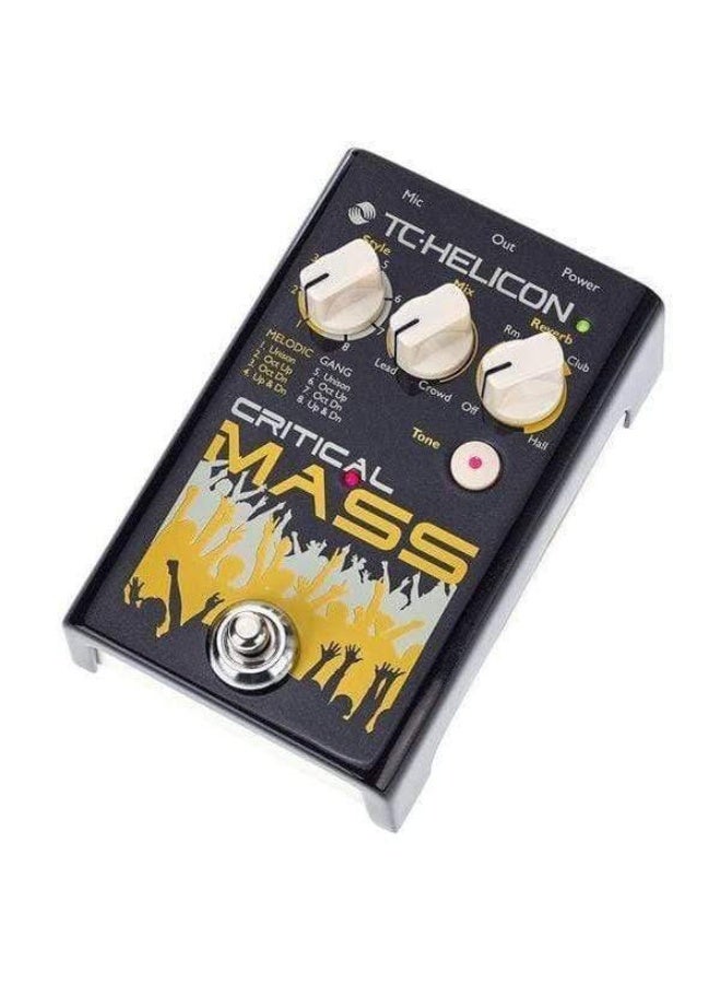TC HELICON Critical Mass Studio-Quality Vocal Stompbox for Large Group-Sound Effects - Image 2