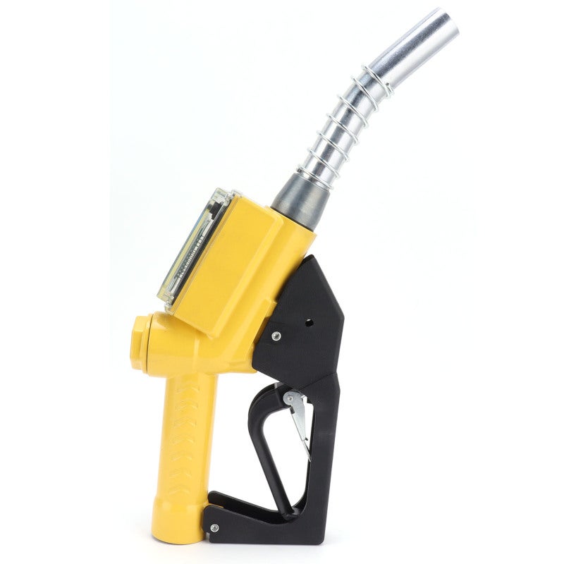 Digital Oil Gun Nozzle BSPT 1 Inch 4.5m³/h Flow Meter With 4 Units Measurement - Leakproof Aluminum Diesel Kerosene Gasoline Filling Gun for Factories Gas Stations - Image 5