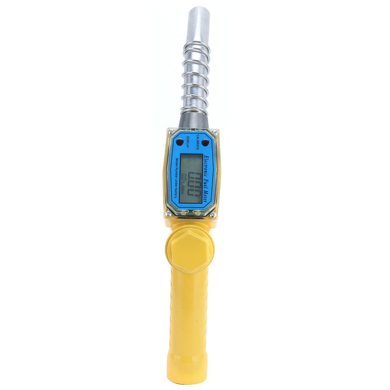 Digital Oil Gun Nozzle BSPT 1 Inch 4.5m³/h Flow Meter With 4 Units Measurement - Leakproof Aluminum Diesel Kerosene Gasoline Filling Gun for Factories Gas Stations - Image 1
