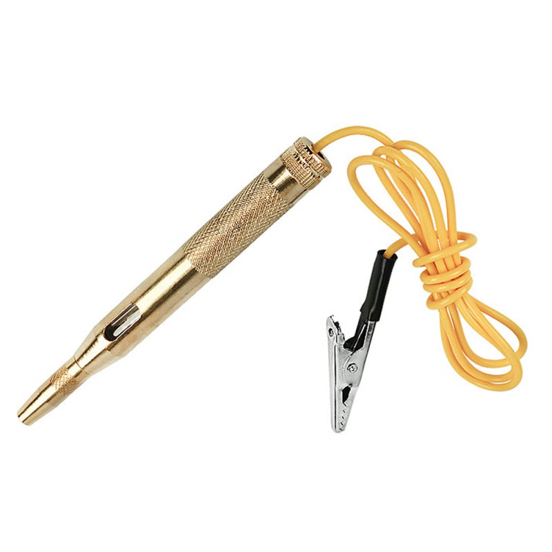 Vehicle Maintenance Copper Test Pen Circuit Detection Pen 6Volt/12Volt/24Volt Car Light Tester Circuit Detector Light Test Pen - Image 1