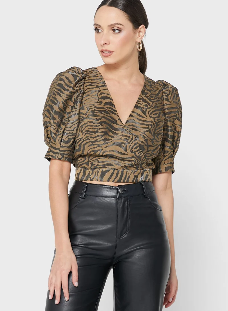 Ted Baker Puff Sleeve Top