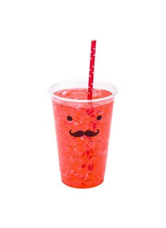 Restaurantware Restaurantware-7.8 Inch Paper Straws For Drinking, 100 Sturdy Eco-Friendly Paper Straws - Premium Polka Dots, Red Paper Durable Paper Straws, Vibrant Colors, For Cold Drinks  - Image 2