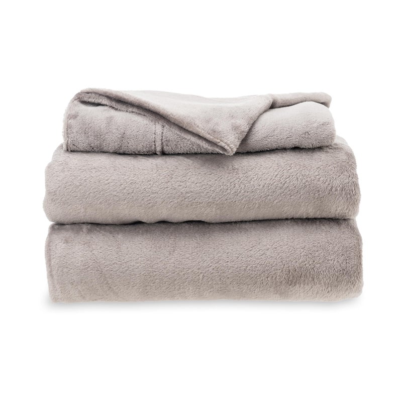 Berkshire Blanket Berkshire Blanket Classic VelvetLoft Warm Sheet Set  Twin Size Sheet Set  3 Piece Velvety Soft Heavyweight Flannel Bedding with Deep Pockcets (Twin)  - Image 1
