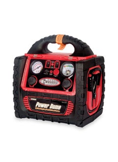 AUTOSMART 200W Power Dome Portable Power Station Black and Red 26.7 x 31 x 21 cm 2355-5 