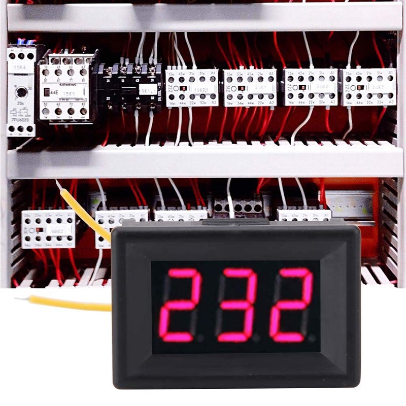 0 36 بوصة عرض LED متر فولت تيار متردد 70 380 فولت مراقب الجهد تصميم مدمج 2 أسلاك - Image 2