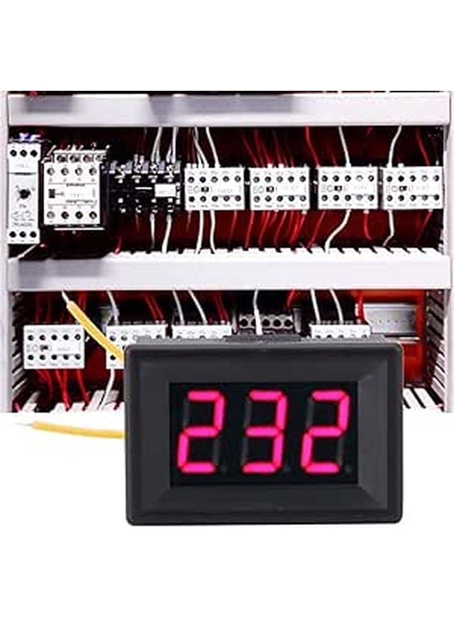 0 36 بوصة عرض LED متر فولت تيار متردد 70 380 فولت مراقب الجهد تصميم مدمج 2 أسلاك - Image 1