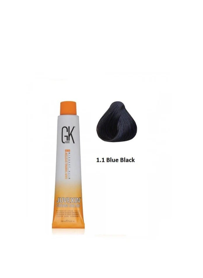 GK Hair GK Hair Dye 1.1 Blue Black  - Image 1