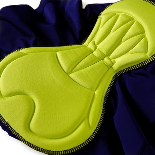 KID1234 Boys Cycling Pants 3D Padded Shorts Girls Bike Short Bike Shorts for Kids Blue - Image 5