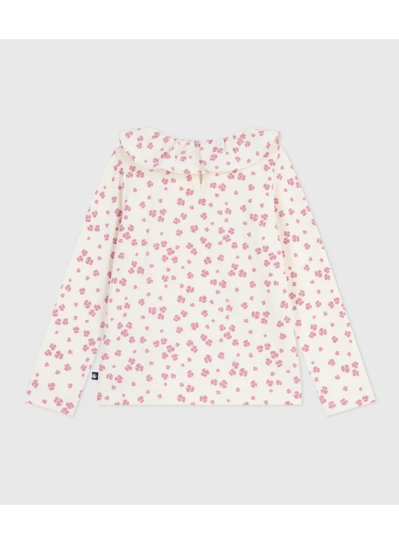 بيتي باتو تيشيرت قطني بأكمام طويلة وطبعة للأطفال