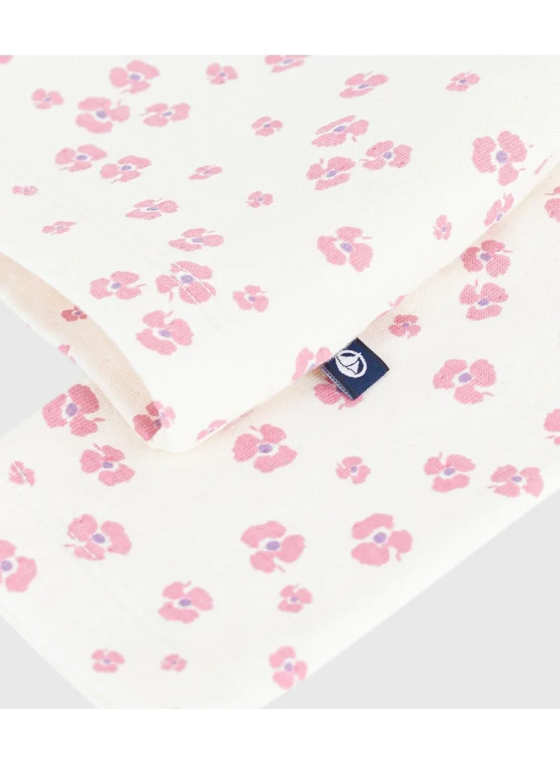 Petit Bateau Children's long-sleeved printed cotton T-shirt