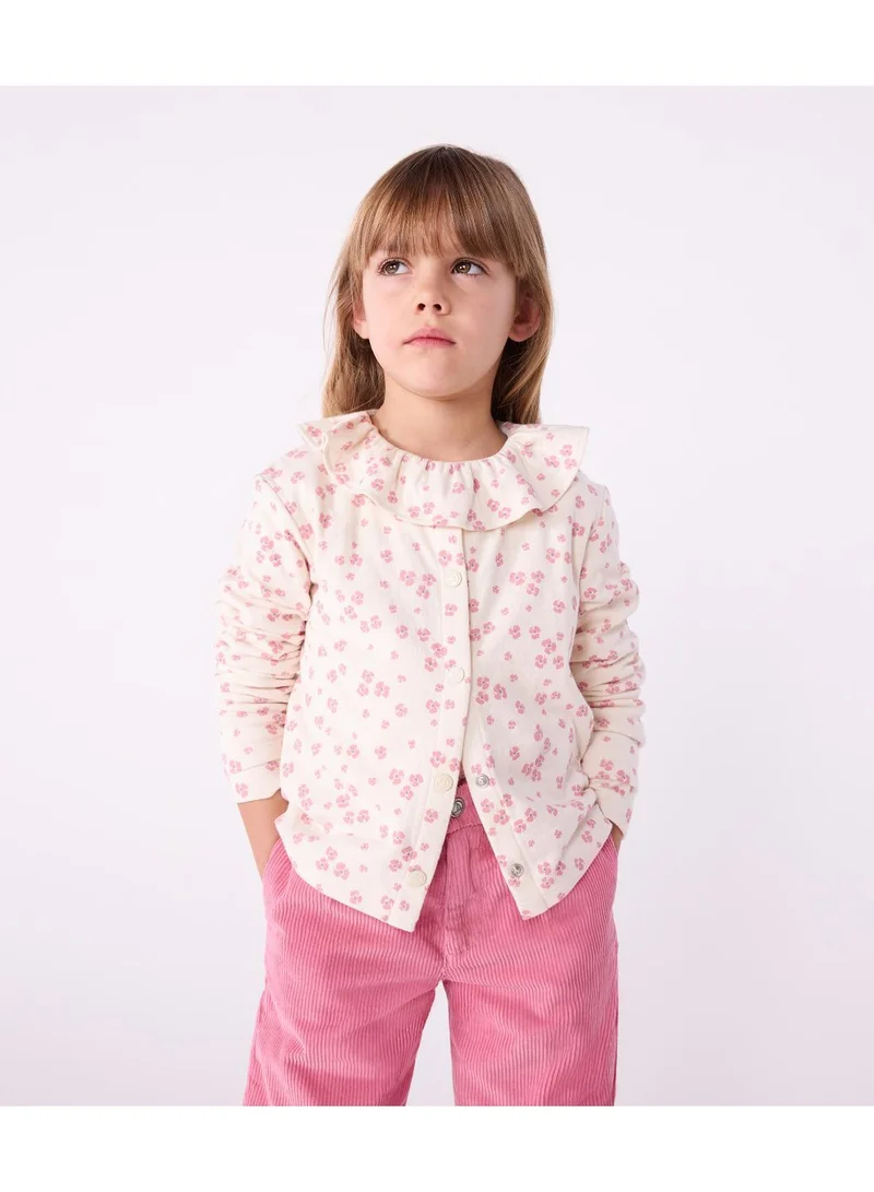 بيتي باتو تيشيرت قطني بأكمام طويلة وطبعة للأطفال