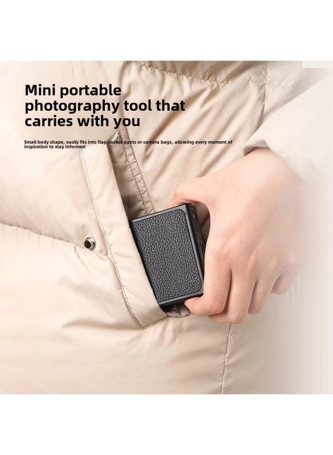 Miaotu Top Flash QU-12 Camera Mini Flash Hot Shoe Photography Micro Single Built-in Battery External Camera-Color:Desktop Flash Qu-12  - Image 4