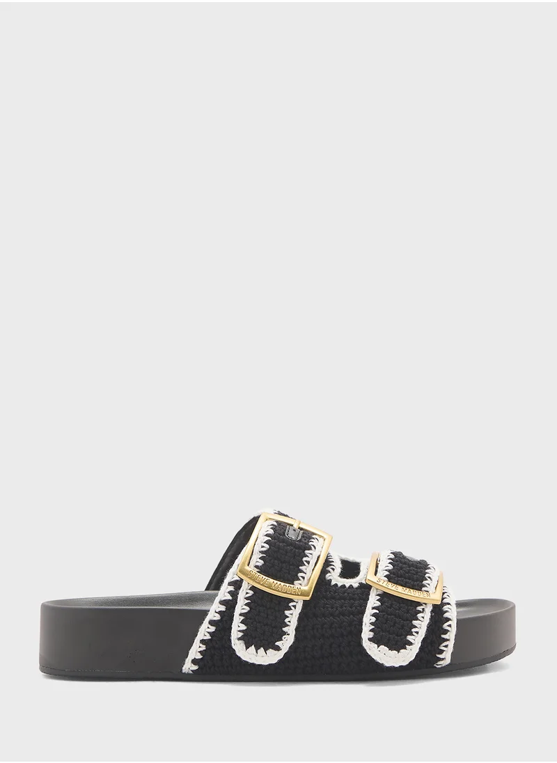 STEVE MADDEN Single Strap Flat Sandals