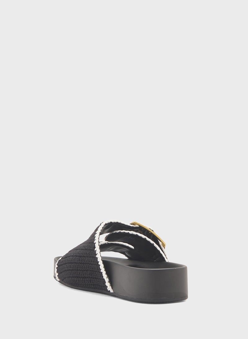 STEVE MADDEN Single Strap Flat Sandals  - Image 2