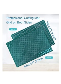 Self-Healing craft cutting mat, Rotary double sided cutting board with craft carving tool and ruler - pzsku/Z1F99218C17B977592BBCZ/45/_/1701176319/fdc58984-a066-4c33-9145-4254c2db5839