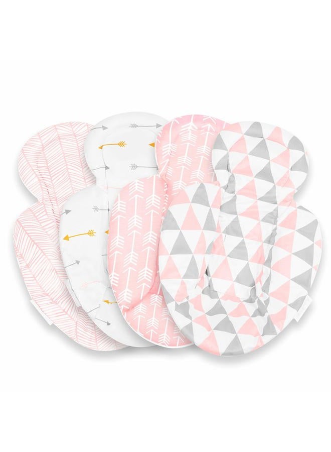 BaeBae Goods Infant Insert Compatible With 4Moms Mamaroo & Rockaroo – Car Seat Insert 2 Pack – Reversible Infant Car Seat Insert - Image 1