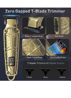Hatteker Hatteker Professional Hair Clippers for Men 3 in 1 Hair Trimmer Beard Trimmer Electric Shavers Razor for Men Cordless Beard Trimmer Men's Grooming Set LCD Display Gifts for Men  - Image 2