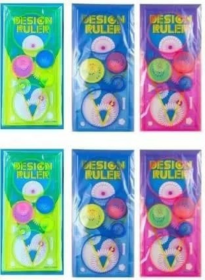 Royals Spirograph Drawing Kit Pack of 6 | Creative Art & Geometry Tool | Birthday Return Gifts for Kids | Educational Drawing Set for Children | Party Favors - Image 2