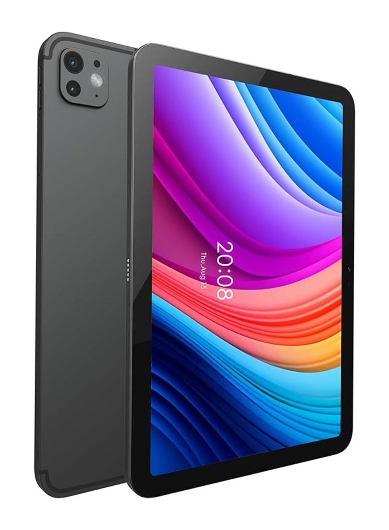 Oteeto TAB 15 Tablet/10.1 Inch/4G SIM/Premium Design/iOS Style Operating System/5G Dual SIM/Octa Core Processor/Included Flip Cover and Keyboard/8GB RAM + 512 GB ROM/Android 13/6000 mAh/8MP Front + 13 MP Rear Camera_Grey - Image 1