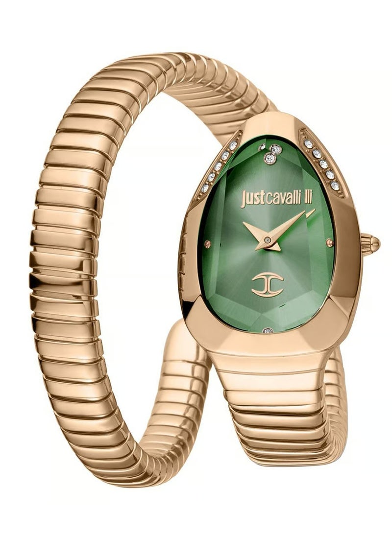 JC Just Cavalli Women's Rose Gold Stainless Steel Watch, Rose Gold Case | JC1L208M0055 - Image 1