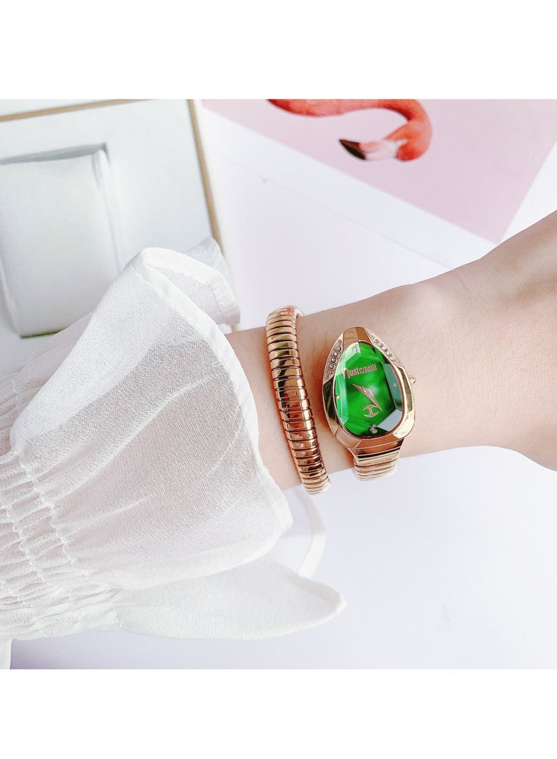 JC Just Cavalli Women's Rose Gold Stainless Steel Watch, Rose Gold Case | JC1L208M0055 - Image 4