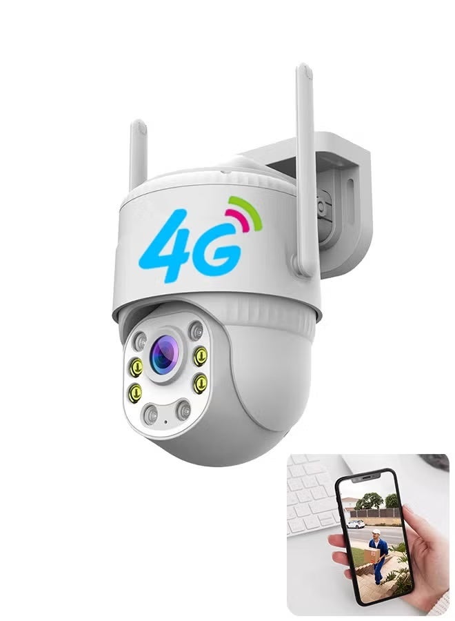 TIGER C3MP WiFi Security Camera with Night Vision & 2-Way Audio | 350° Rotation, IP66 Weatherproof, H.265 | Smart Home Indoor/Outdoor Security - Image 1