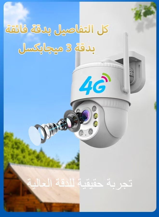 TIGER C3MP WiFi Security Camera with Night Vision & 2-Way Audio | 350° Rotation, IP66 Weatherproof, H.265 | Smart Home Indoor/Outdoor Security - Image 2